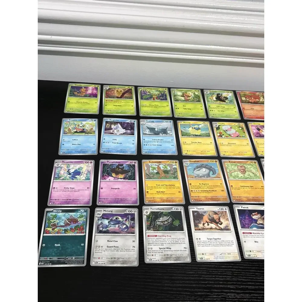 Pokemon TCG Chaos Rising Common & Uncommon Near Mint Bulk Cards - Lot of 41/86